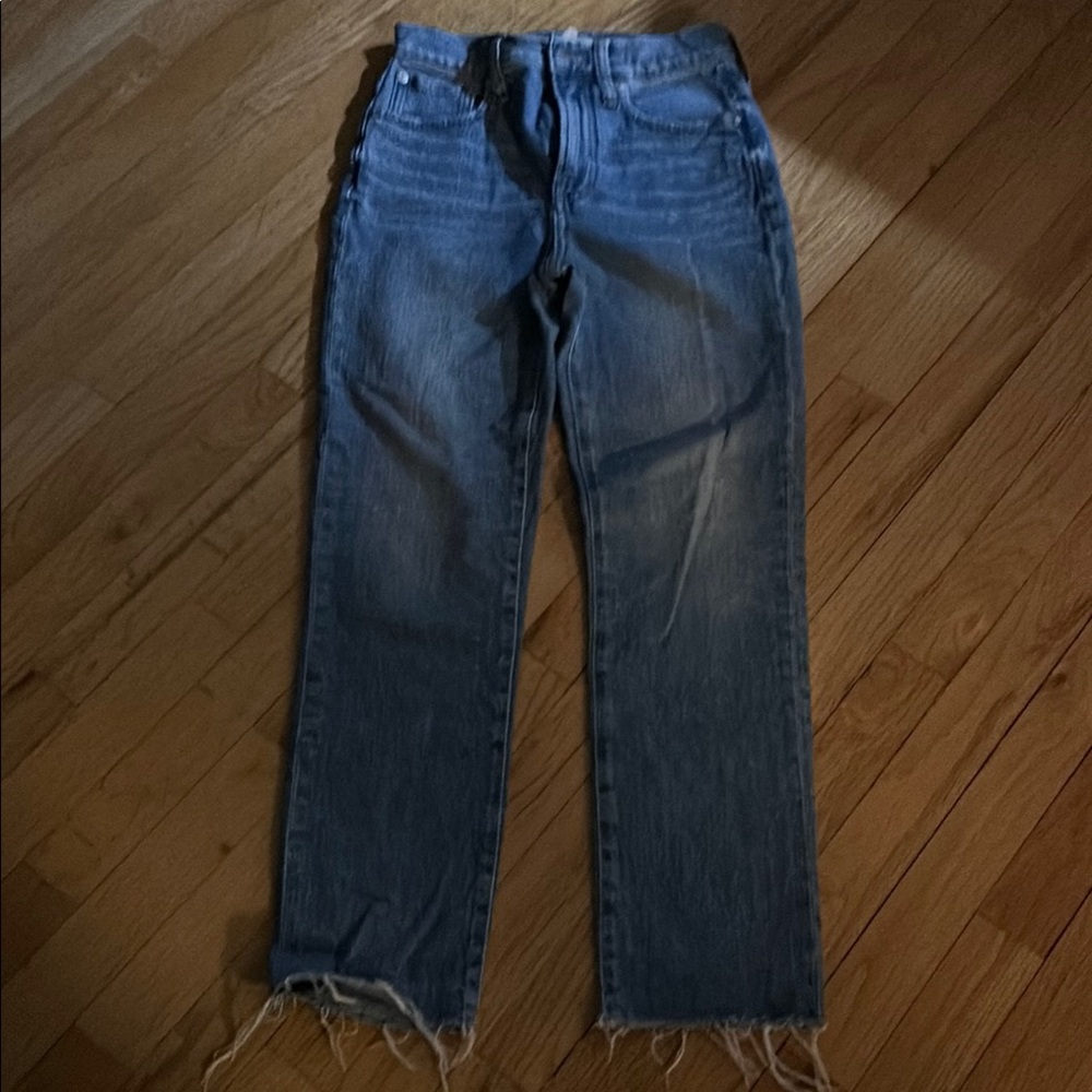 Madewell - Blue Distressed Jeans